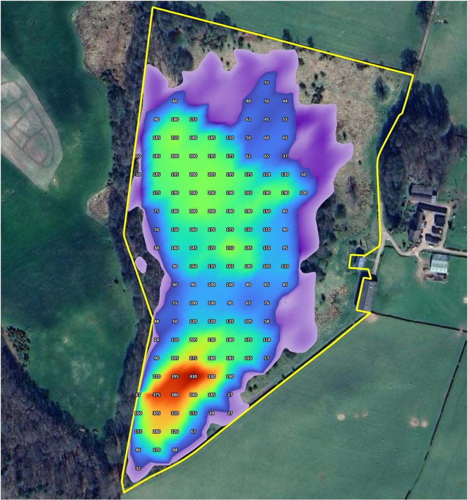 peat depth with transitional soils peat depth with transitional soils